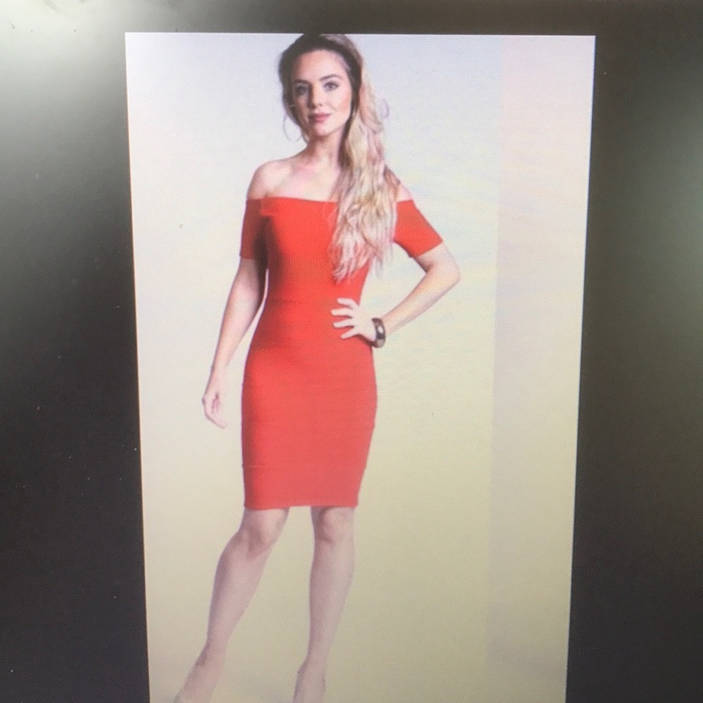NEVER WORN knee length euro size 8 dress